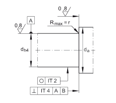 角接觸球軸承單元 ZKLFA1263-2Z, 雙向，螺釘安裝，兩側(cè)間隙密封